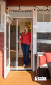 GENIUS® COOL RETRACTABLE SCREEN DOOR COOL RETRACTABLE SCREEN DOOR