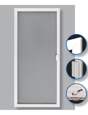 Best Sliding Screen Door on the market, the marquis sliding screen door. 